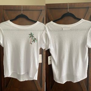 Free People Palm Tree Tee
